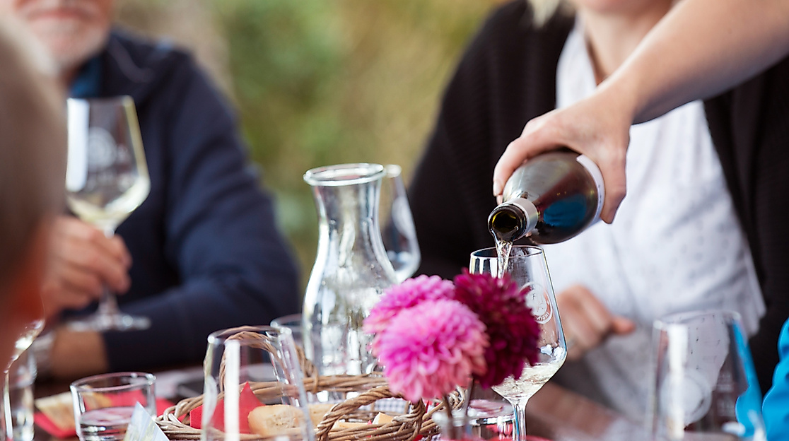 Weinführung auf dem Hof inkl. Weinprobe
