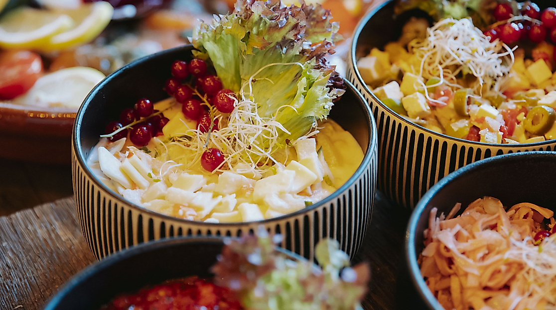 Das Buffet lässt keinen Wunsch offen!