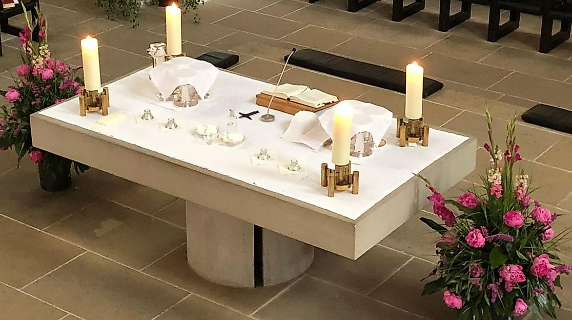 Abendmahlsgottesdienst mit Pastorin Margrit Wegner