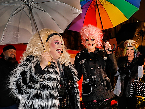 Olivia Jones Kult-Kieztouren – Dennis Schmidt, Vanity Trash, Olivia Jones und Fanny Funtastic