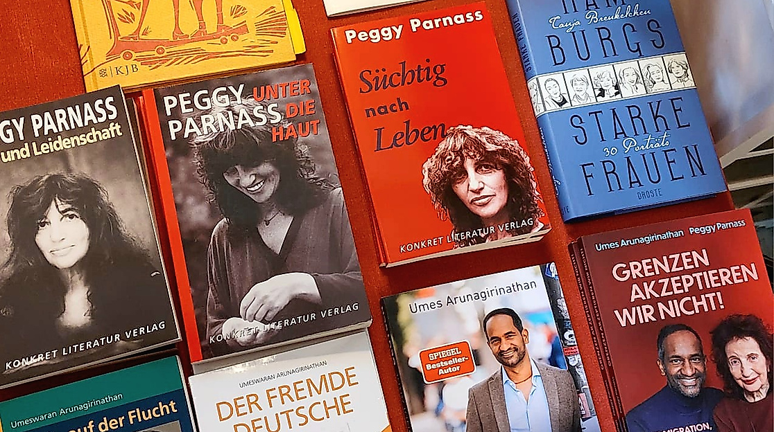 Peggy Parnass zur Erinnerung; Leseempfehlungen im P36 Feierabend-Salon