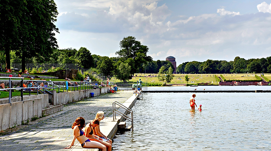 Sommerfreibad Stadtparksee