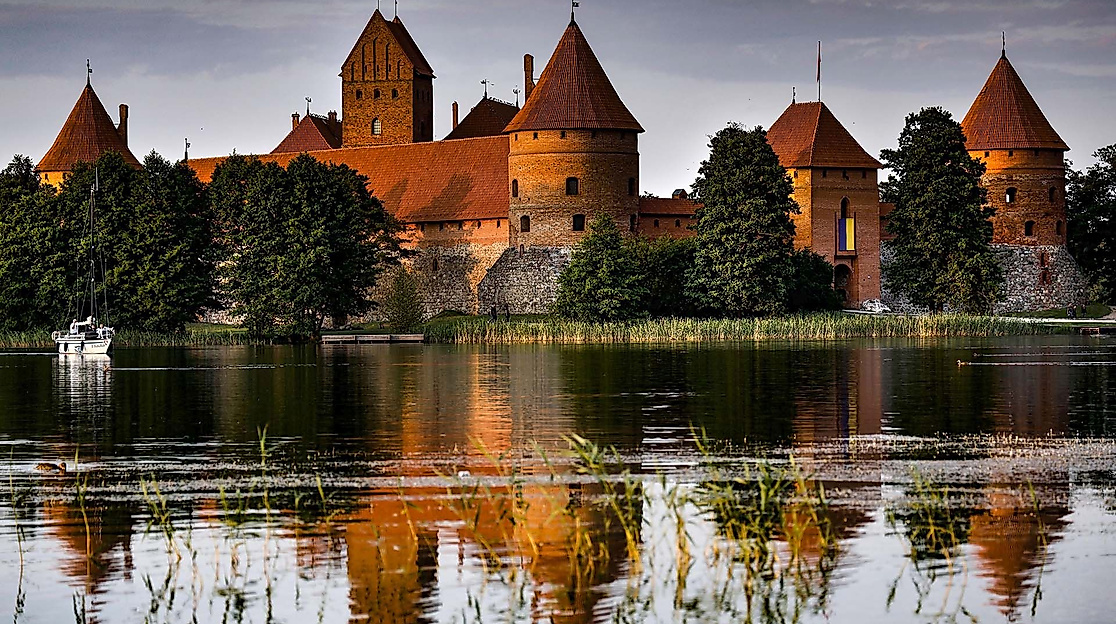 26-01-19 Pressebild Baltikum - Litauen, Trakai, Burg Jules Verne Multivisionen  Roland Marske