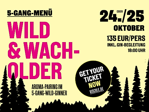 Wild & Wacholder: Das 5-Gang-Ginner