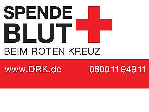 Spende Blut beim Deutschen Roten Kreuz