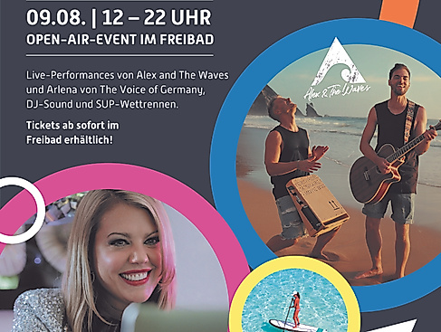 Plakat_Beats am Beckenrand
