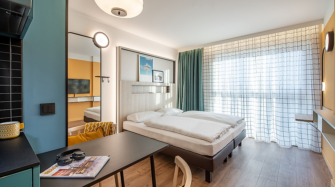 Adagio Access Hamburg: Doppelzimmer