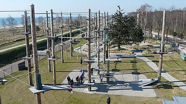 Kletterpark geöffnet