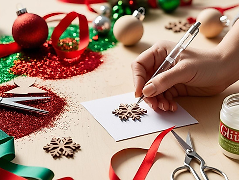 bastelstube weihnachtlich