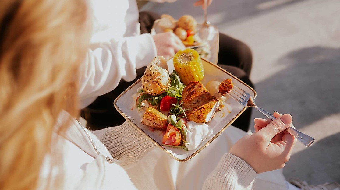 Barbecue unser Segeln auf der Elbe - Food