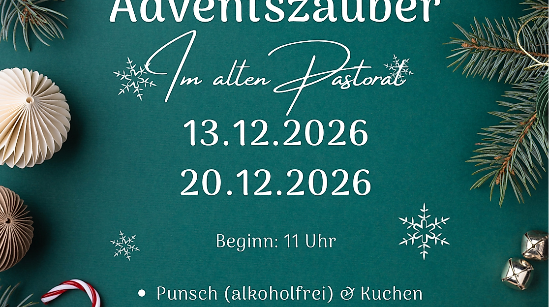 Adventszauber im alten Pastorat Horst – St. Jürgen
