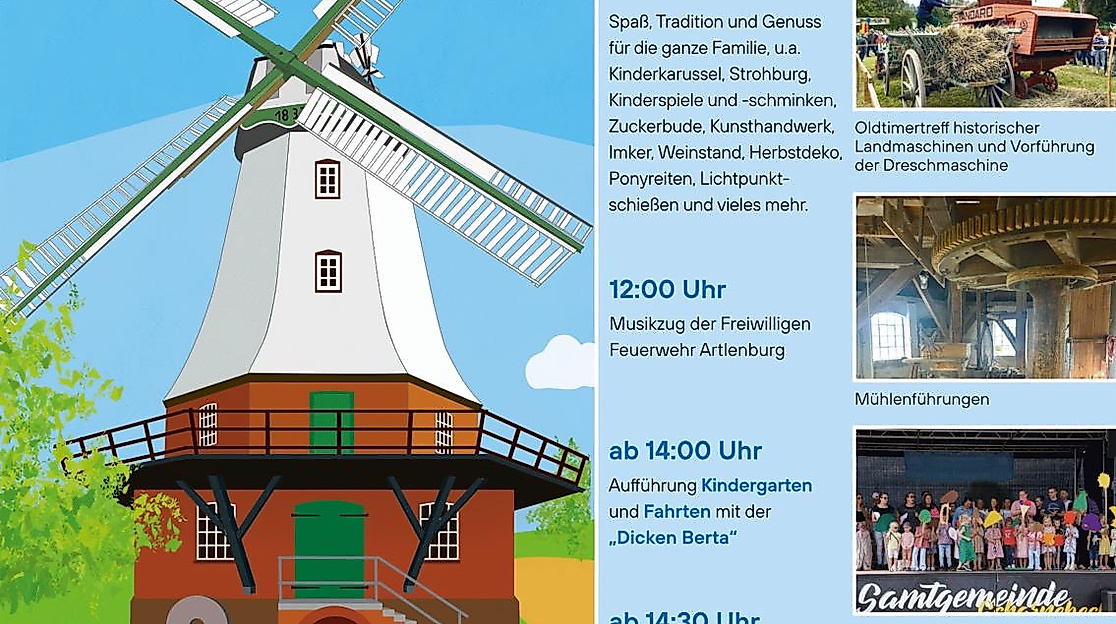Windmühlenfest Artlenburg