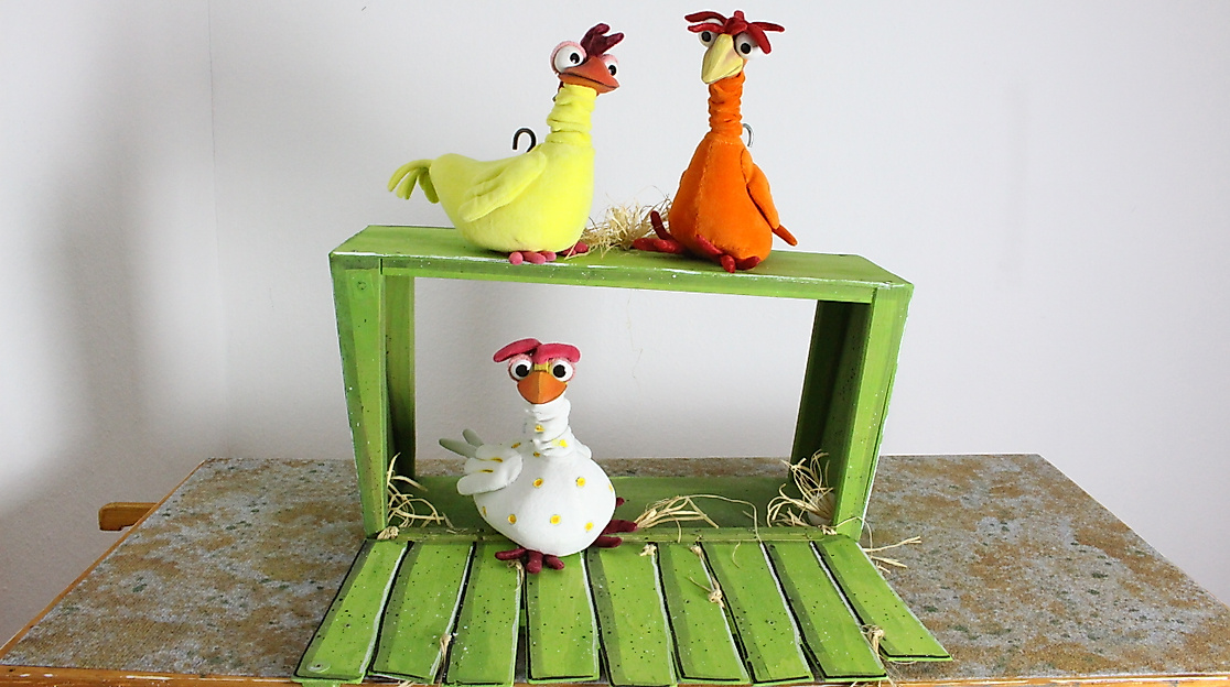Figurentheater Ach Du Schreck das Ei ist weg!