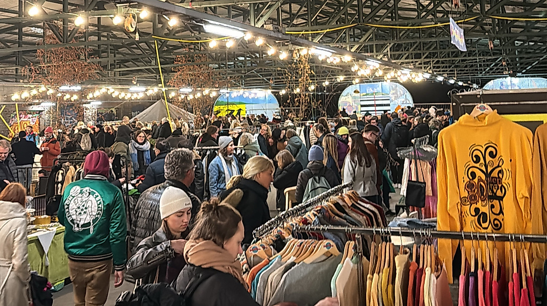 Nachtflohmarkt Gleishalle