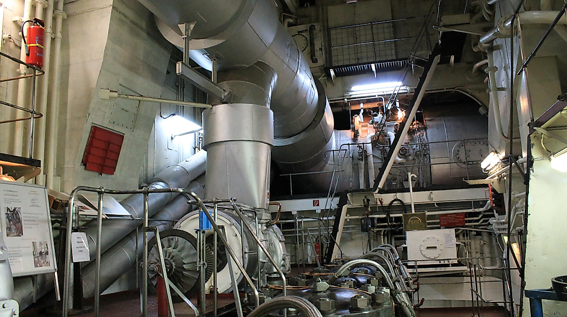 CAP SAN DIEGO Maschinenraum