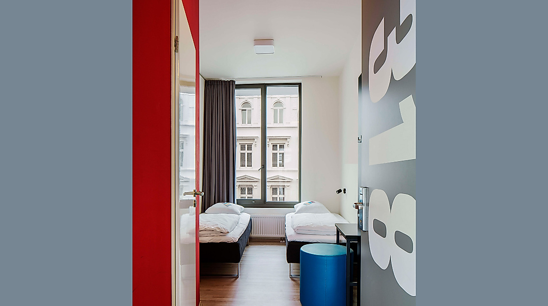 Hotel GENERATOR Hamburg: Zweibettzimmer
