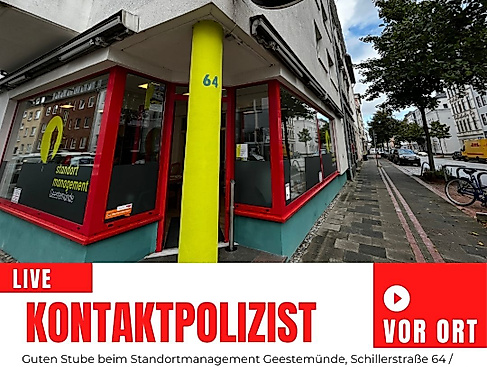 Kontaktpolizist zu Gast in der Guten Stube