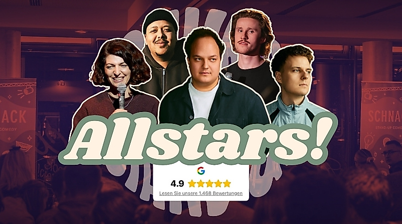 SCHNACK Stand-Up Comedy ALLSTARS im Adina Speicherstadt