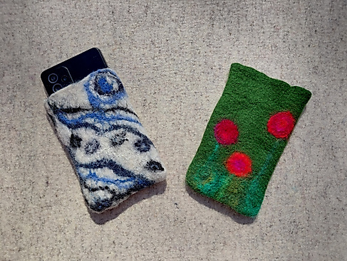 Kreativworkshop: Handytaschen filzen