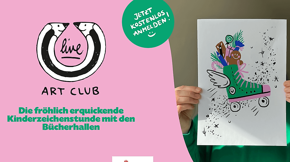 Zeichenstunde mit dem Live Art Club: Nikolausstiefel