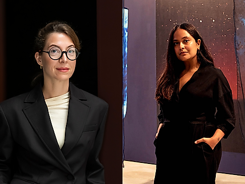 Kuratorinnenführung Special: Nadine Isabelle Henrich x Bindi Vora durch die Ausstellung Akosua Viktoria Adu-Sanyah