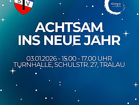 Achtsam ins neue Jahr