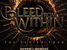 Bleed From Within - w. After The Burial & Great American Ghost