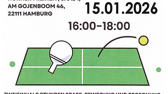 Spaß am Tischtennis Ü50!