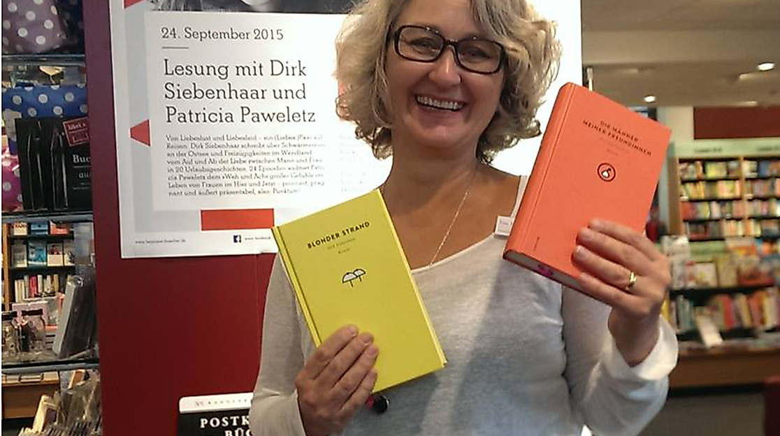 Andrea Hinz-Meyer leitet die Buchhandlung HEYMANN Blankenese