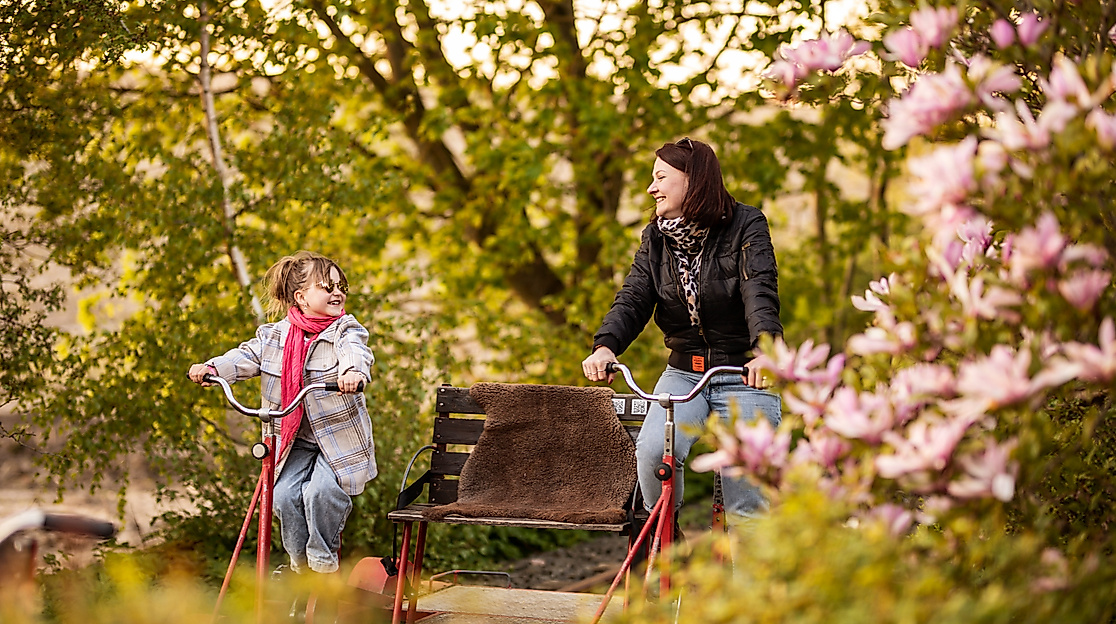 Rapsblütenfahrt mit der Naturpark-Draisine