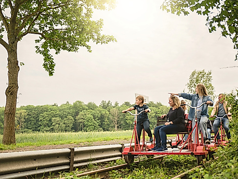 Rapsblütenfahrt der Naturpark-Draisine