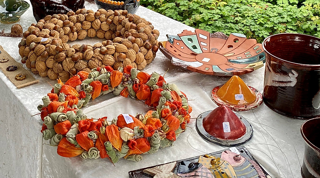 Floristik und Kunsthandwerk erwartet die Besucher