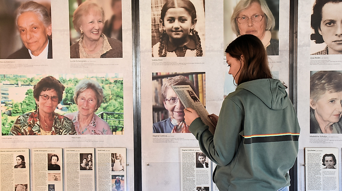 Die Ausstellung in der Gedenkstätte Poppenbüttel