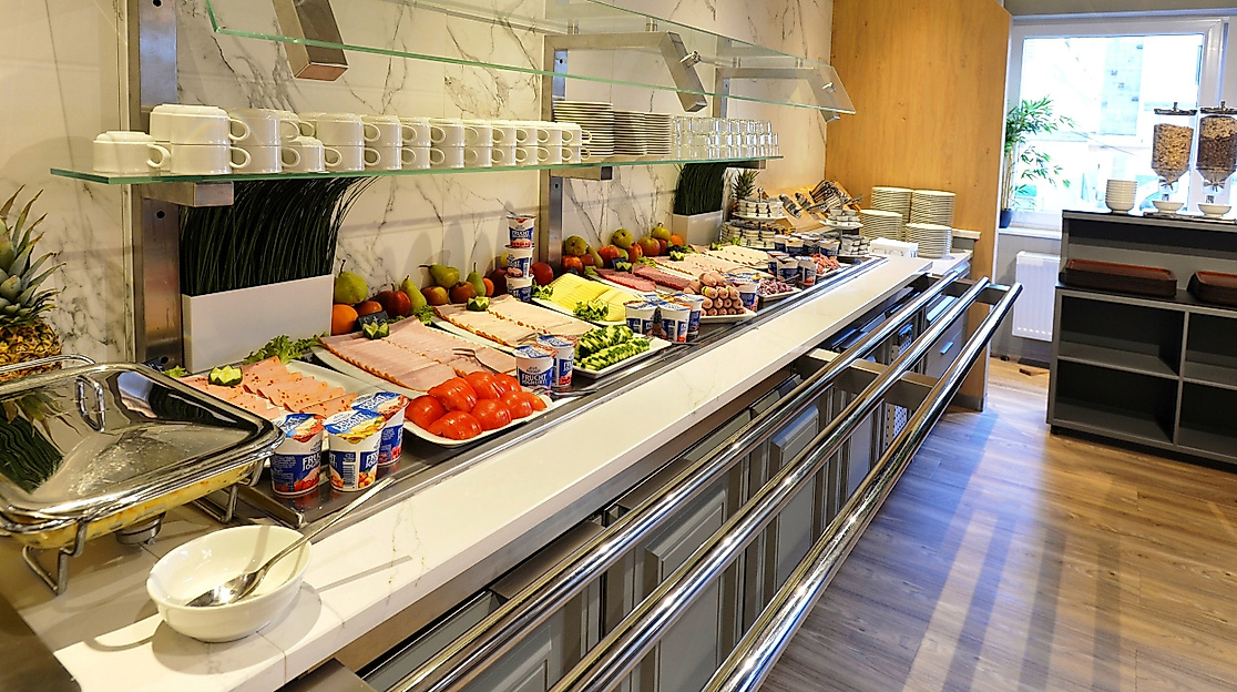 St. Joseph Hotel Hamburg: Frühstücksbuffet