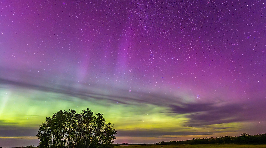 Nordlichter bei Vogar-Manitoba