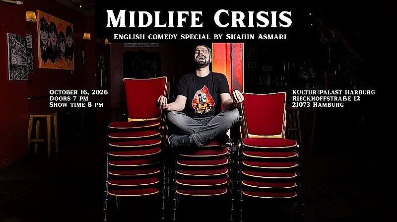 Midlife Crisis - English Comedy Solo Special by Shahin Asmari