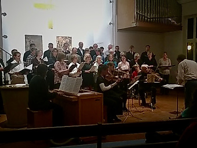 Chormusik im Gottesdienst zum Ewigkeitssonntag in der Pauluskirche