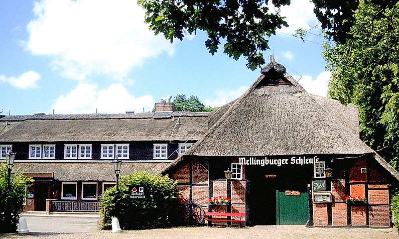 Hotel Mellingburger Schleuse Hamburg: Außenansicht