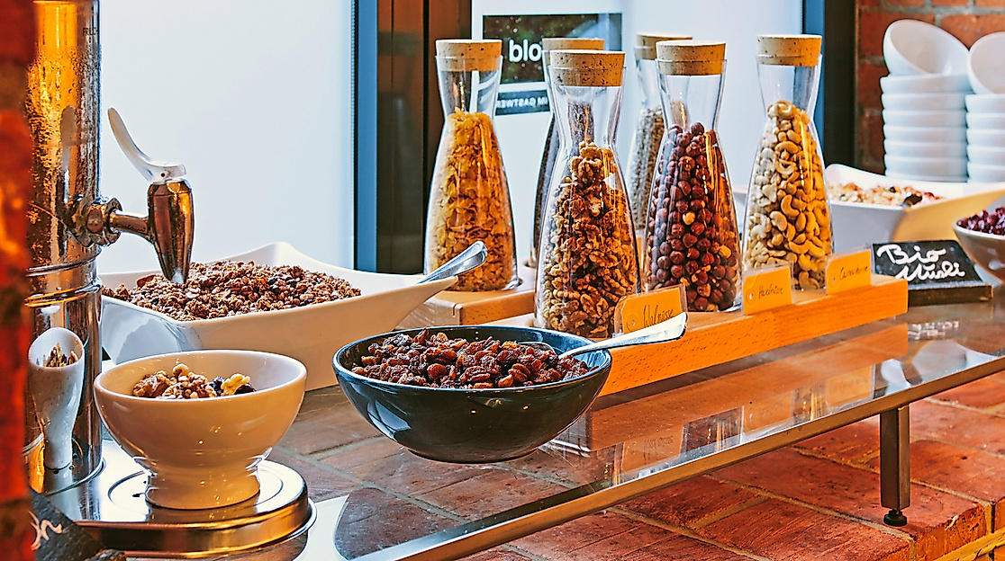 Gastwerk Hotel Hamburg: Frühstücksbereich