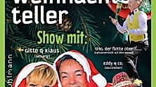 Ein bunter Weihnachtsteller mit Gitte & Klaus, Eddy & Co
