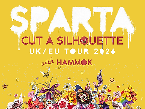 Sparta - Cut A Silhouette Tour 2026 - Support: Hammok