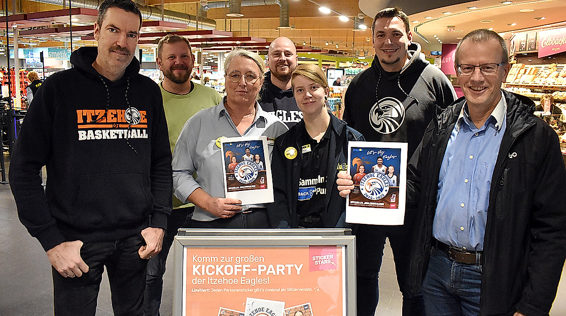 Die Itzehoe Eagles und die Firma Edeka Frauen laden ein zum Kickoff-Event am 6. Dezember ab 10 Uhr.