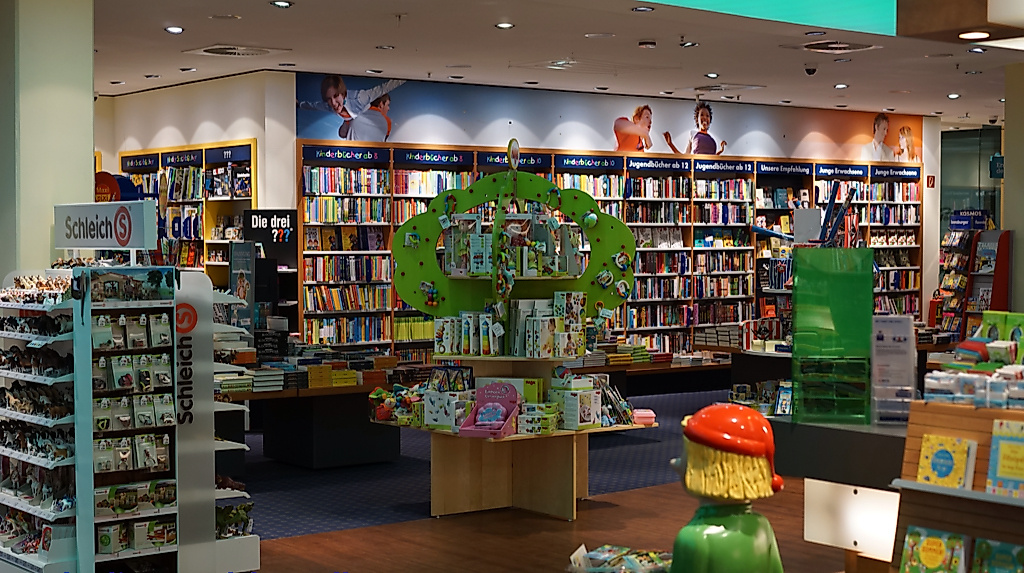 Die Thalia Buchhandlung im Alster-Einkaufszentrum