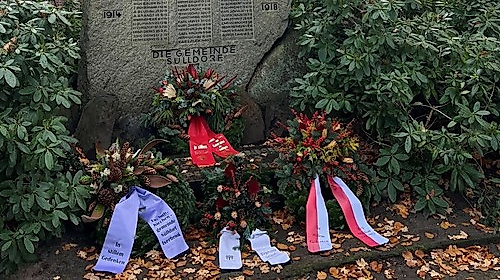 Gottesdienst am Volkstrauertag mit anschließender Kranzniederlegung
