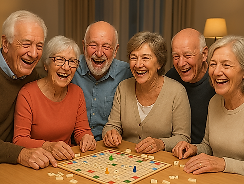 Senioren beim Spielen