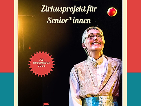 Postkarte Zirkusprojekt Vorderseite