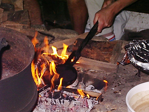 Backtag Waffeln am Flett