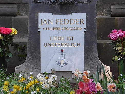 Grab Jan Fedder Friedhof Ohlsdorf