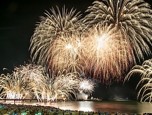 Ostsee in Flammen