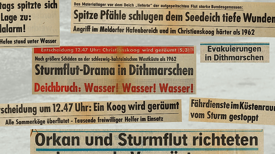 Öffentliche Führung - DIE STURMFLUT 1976